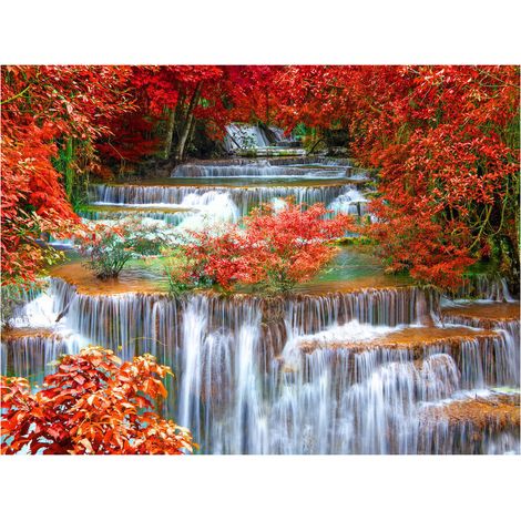 Waterfall, photo murale intissée, 360x270 cm, 4 parts (1/3)