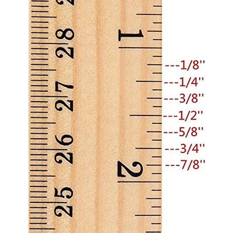 Ruler Bois - 30 Cm 12 Pouces - Double Échelle Cm Pouces - Pour Bureau École Maison - Lot De 25