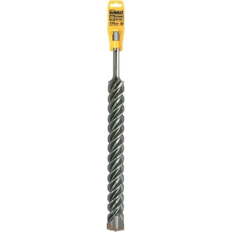 Marteau perforateur SDS-max 50 mm – Longueur 570 mm – Longueur de travail 450 mm – Tête multi-tranchants en carbure de tungstène – DEW