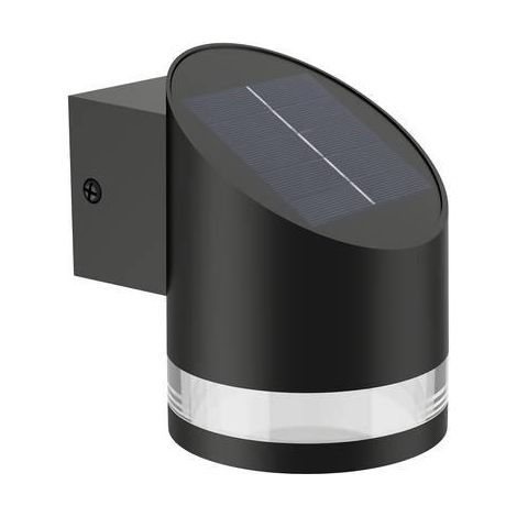 Fyve Aplique Célula Solar Angulada Ultra Eficiente LED 200lm Negro