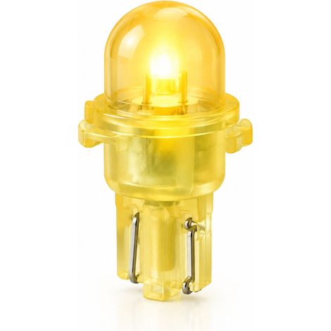 sourcing map 10 pièces DC 12V Jaune Éclairage 550LM B8.4 Ampoule Voyant Tableau Bord Interne pour Voiture (1/5)