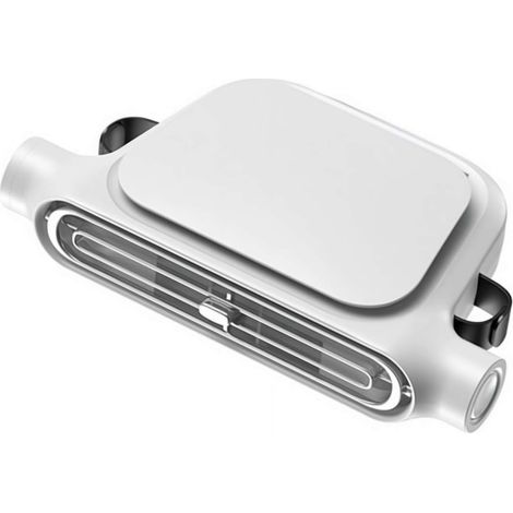 Niños, 1 pieza), Circulador de aire portátil para asiento trasero, Ventilador recargable para asiento de coche – Ventilador de refrigeración inalámbrico con clip y batería de 3000 mAh – (1/5)