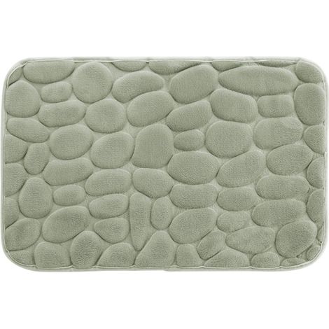 Tapis de Bain "Ricochet" 50x80cm Sauge (1/4)