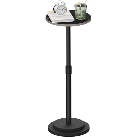 Adjustable Height Coffee Table Hallway Black (1/5)