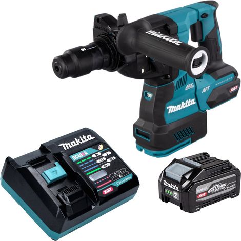Martello perforatore a batteria Makita HR 002 GU101 40 V max. 2,9 J SDS plus Brushless + 1x batteria da 4,0 Ah + caricabatterie (1/5)