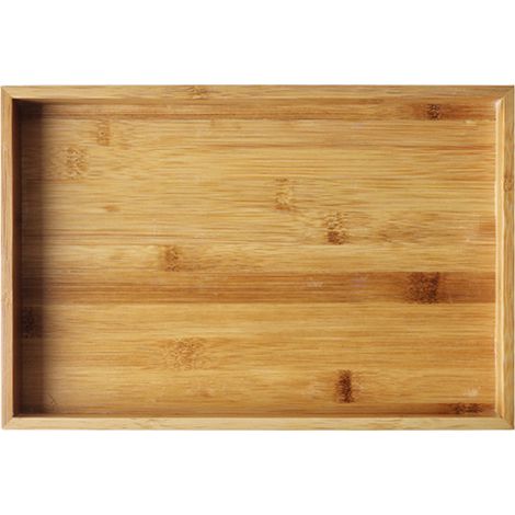 Plateau antidérapant en bambou pour salle de bain, accessoires de salle de bain en bambou de qualité supérieure, plateaux de salle de bain (1/5)
