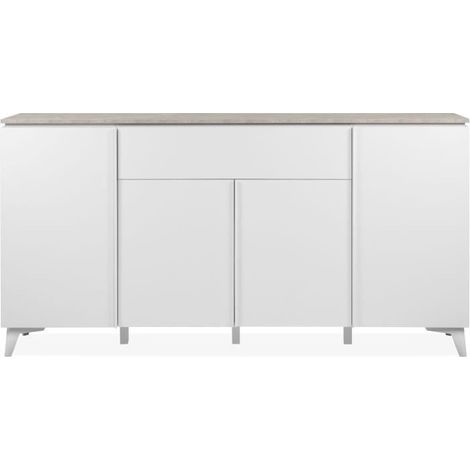 Aparador Bertrix 4 Puertas 177X92X40 Blanco (1/5)