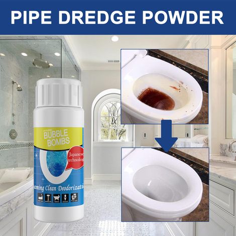 Abflussreinigungspulver für Küchen- und Badezimmerabflüsse – 100 g -- DTEKGAZ (1/5)