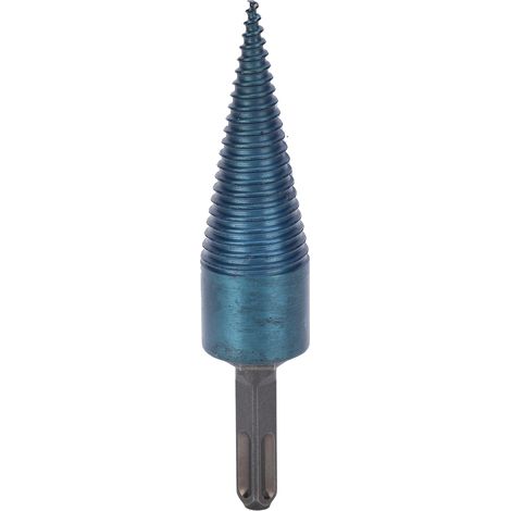 Mèche à bois 32mm, embout carré pour fendre bûches, accessoire de perçage et poinçon (1/5)
