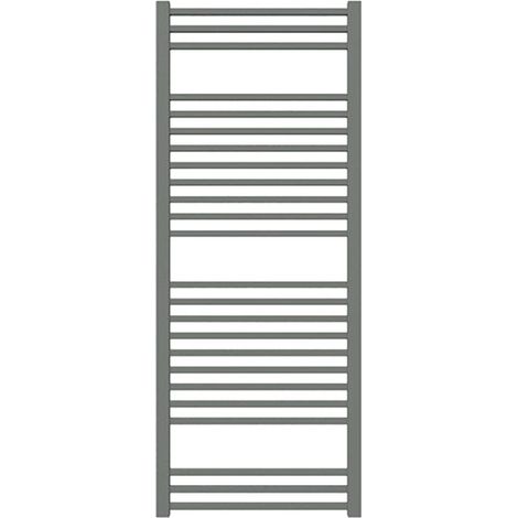 Scaldasalviette acqua calda - grigio scuro metallico - HxL : 760x 600mm - 384 Watt - BON760/600SXMST