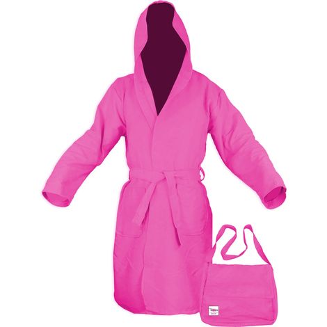 PEIGNOIR TECHNICIEN KIDDY ENFANT GARÇON ENFANT MICROFIBRE ROSE 12-14 ANS (1/5)