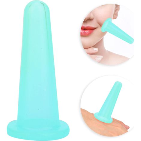 Appareil de Massage par Ventouse pour Visage et Corps, Soin Anti-Âge et Détente (Vert) (1/4)