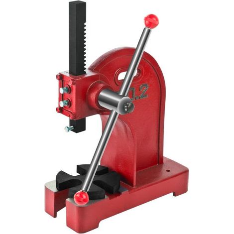 Presse à crémaillière manuelle 2 T pour extraire et monter poinçonnage