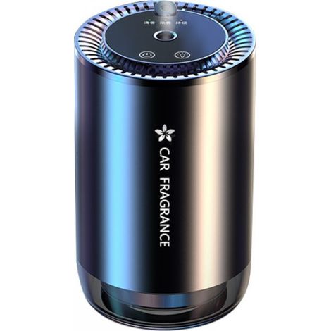 Diffuseur D'huiles Essentielles Pour Voiture - Projecteur Ciel Étoilé - Éclairage Ambiant 7 Couleurs LED - 3 Modes De Diffusion - Batterie Rechargeable 350 mAh - Réservoir 50 ml