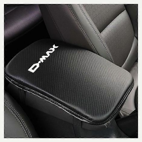 Accoudoir en fibre de carbone recouvert de cuir PU, compatible avec Isuzu Dmax (1/5)