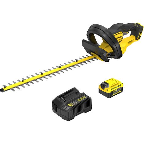 Stanley FatMax - V20 Taille-haies 55cm 18V + 1 batterie de 4 Ah + chargeur 2A - SFMCHT655M1-QW (1/5)