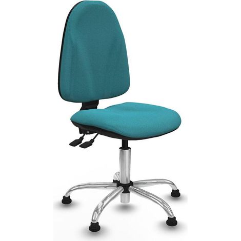 Piqueras y Crespo Algarra chaise bureau turquoise ergonomique (1/3)