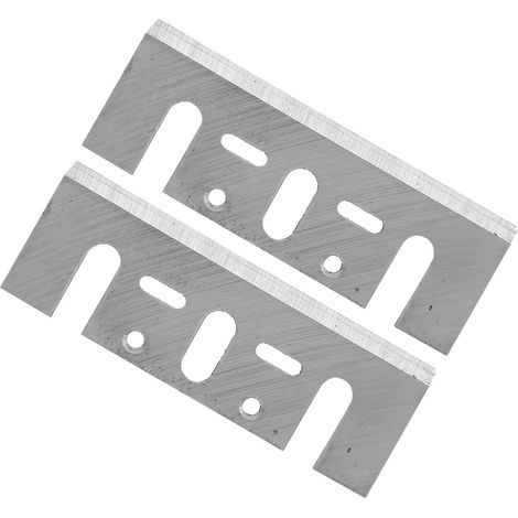 Une paire de lames de raboteuse électrique portative pour le travail du bois et des lames de raboteuse en acier rapide (1/5)