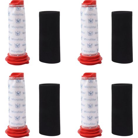 4 Pièces Filtre à Mousse Pré-Moteur pour Aspirateur Bosch 754176 754175 BCH6, Accessoires Aspirateur (1/5)