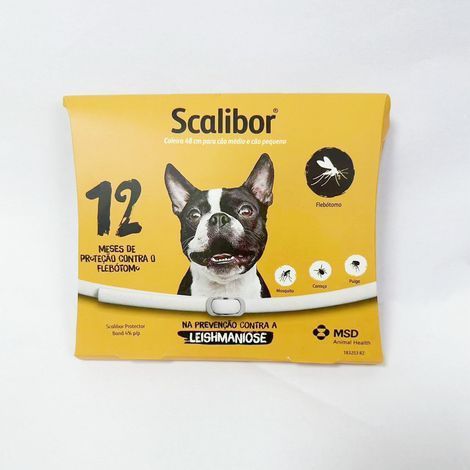Collare antipulci, zecche e zanzare per cani, lungo 48 cm – Protezione fino a 12 mesi – Regolabile e resistente all'acqua – Per cani di piccola e media taglia (1/4)