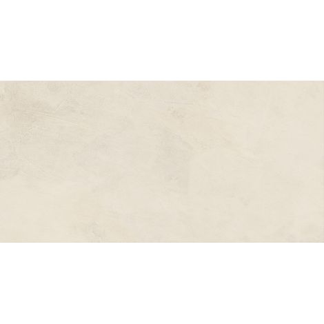 Carrelage effet Enduit Blanc Lin 120x60x0,9 cm Mat Calviro - Sol et mur intérieur (vendu par carton de 1,44 m²) - RO'MA CARRELAGE