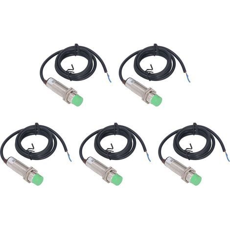 Capteur de proximité inductif M18 LED rouge sans contact interrupteur normalement fermé à 2 fils 10-36VDC (1/5)