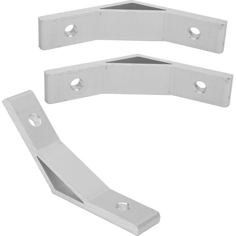 10 Stück 135 Grad Winkelverbinder aus Aluminiumlegierung, Eckverbinder, Halterung 2020 (1/5)