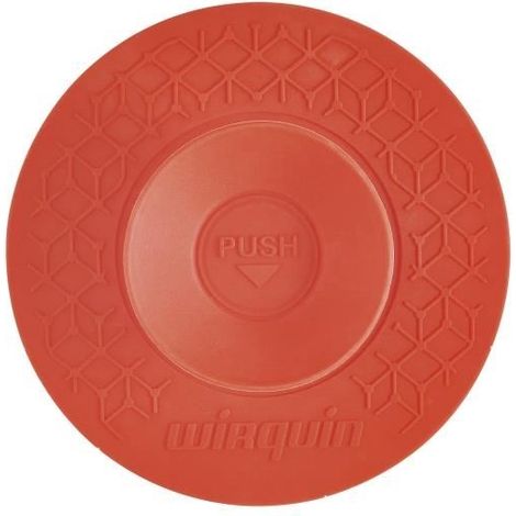 Tapón de silicona universal para fregadero de cocina, color naranja