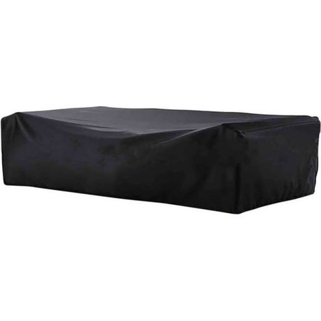 2 Housses imperméables, Tissu Oxford 210D, Revêtement PU, Pour table et canapé, Jardin terrasse cour (1/5)