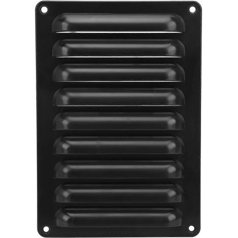Grille de ventilation pour camping-car M5 ABS noir, accessoire universel professionnel et raffiné pour yacht et bus. (1/5)