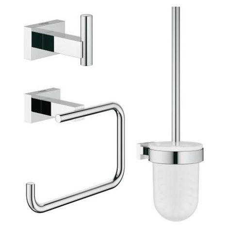 Grohe Essentials Cube - Conjunto de accesorios, cromo 40757001