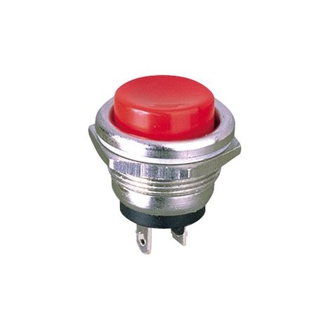 Eingelassener Drucktaster OFF-(ON) Offen Standby 2A/250Vac ROT