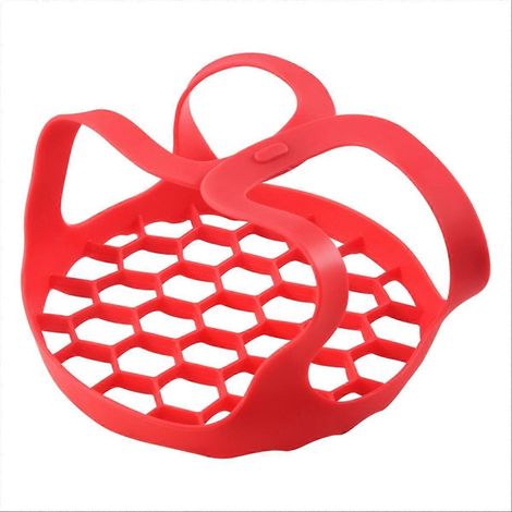 Silicone sangle Lifter compatible avec 6 qt et 8 qt rouge (1/5)