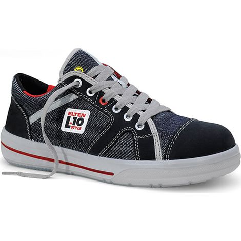 Sicherheitsschuh Sensation Low Gr.47 schwarz Textil/Leder S2 SRC ESD EN20345 (1/5)