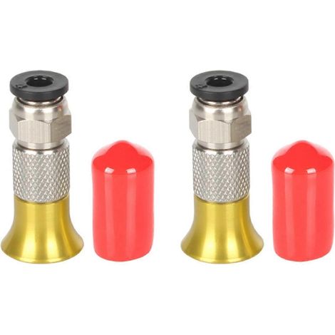 Boîtier de séchage de filament pour imprimante 3D avec connecteur pneumatique droit PC4-M6, tube PTFE 4 x 2,5 mm, alimentation M6 1,75 mm (1/5)