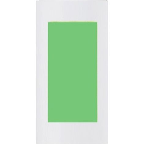 Lot de 2 papiers épilatoires double face verts pour bikini, visage, jambes, aisselles et corps – adhésifs doux et pratiques. (1/5)