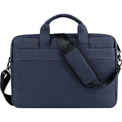 Housse pour ordinateur portable, sac étanche avec bandoulière, compatible avec les ordinateurs portables de 14,1 à 15,4 pouces. (1/5)