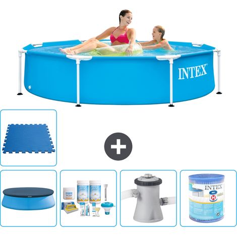 Intex Piscina con struttura Rotonda - 244x51 cm - 6-pezzi S41413