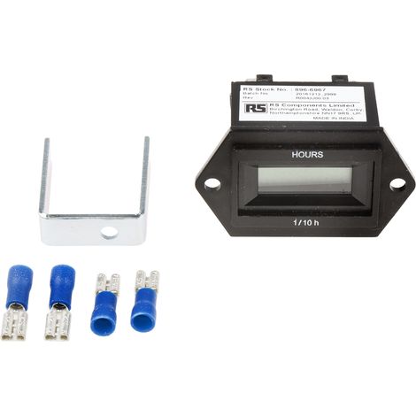 Compteur RS PRO Heures 85265 V c.a. LCD 6 digits ( Prix pour 1 ) (1/3)