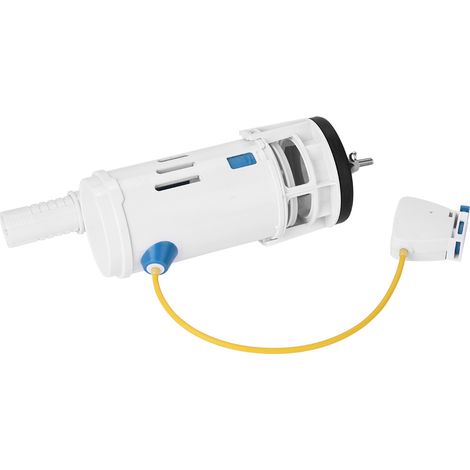 Accessoire de réservoir d'eau avec bouton-poussoir et double vidange pour WC en ABS (WC monobloc) (1/5)