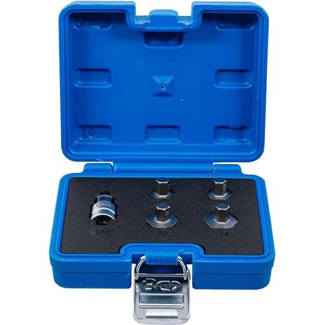 Jeu d Embouts pour Moto 17-24 mm - Poussée Six Pans Intérieurs - Précision et Robustesse, Acier - D-Work