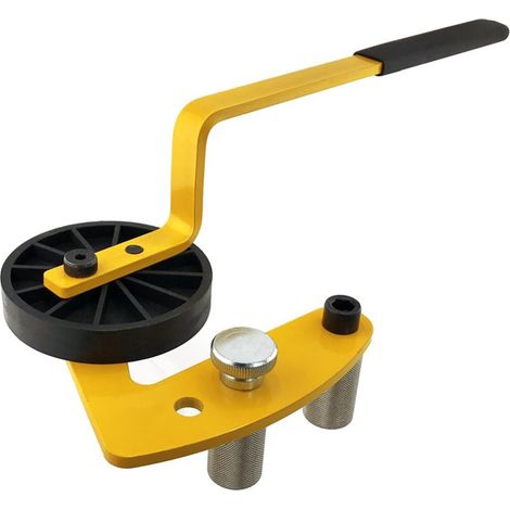 Outil de redressement de terrasse, correcteur de déformation, solution simple et rapide pour corriger la déformation des lames de terrasse lors de l'installation (1/5)