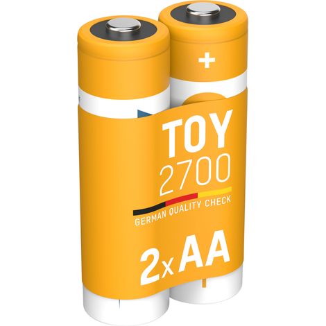 ANSMANN Akku AA, 2 Stück, 2650 mAh 1,2V NiMh (1/5)