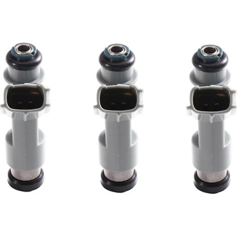 3 injecteurs de carburant 23209-09030 23250-0Q010 23250-0Q030 pour Toyota Aygo, Peugeot 107 et Citroën C1 1.0 (à partir de 2005)