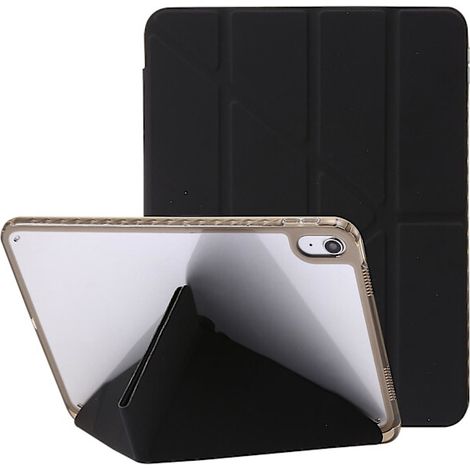 Funda protectora deformable de poliuretano para iPad de 10.ª generación de 10,9 pulgadas (modelo 2022), color negro.