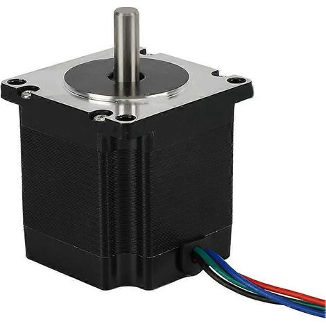 Moteur pas à pas 57, 1,2 N, 56 mm, 2,8 A, biphasé, 4 fils, pour imprimantes 3D et machines de gravure DIY (1/5)