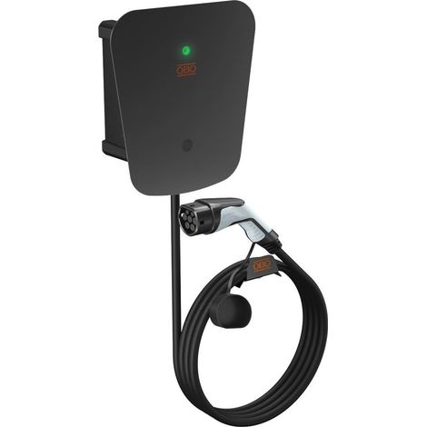 OBO Bettermann Wallbox Basic 330x300x127 Policarbonato verniciato nero, 6570020