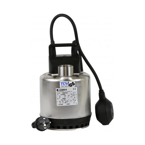 Lowara Schmutzwasserpumpe DOC 3/A TÜV max. H:6,3m Rp1 1/4" max. Eintaucht.:5m (1/3)