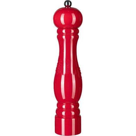 Holzpfeffermühle, Buchenholzpfeffermühle, manuelle Pfeffermühle, 10 Zoll rot (1/5)