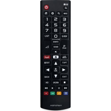 Telecomando di ricambio compatibile con TV LG, modello AKB75375611 (1/5)